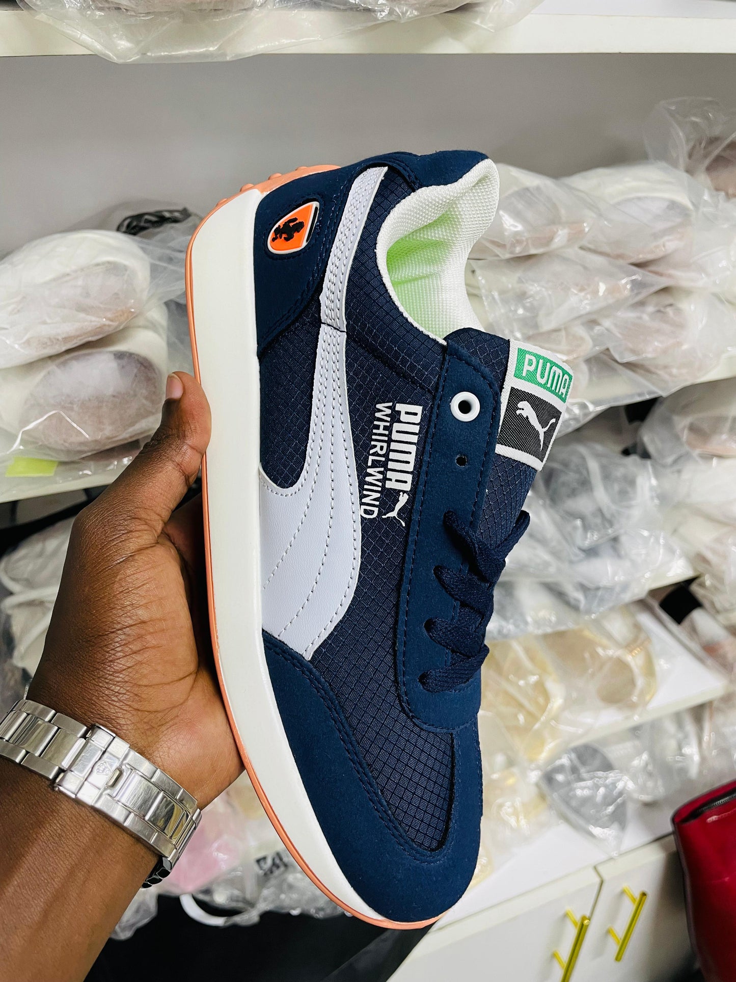Whirwind Navy Blue Trending Sneakers for Men in Kenya